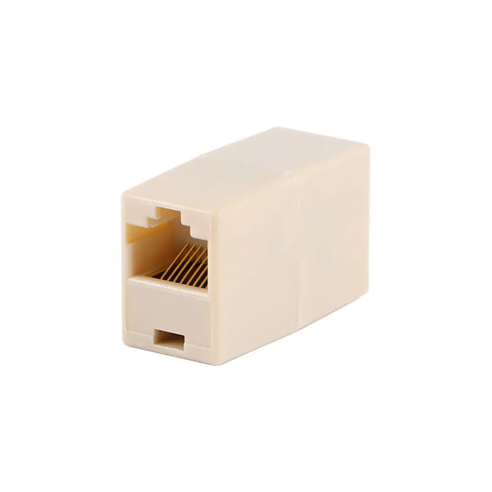Разъем CAT5 CAT6 RJ45 с двойной прямой головкой Разъемы сетевого кабеля Кабельный
