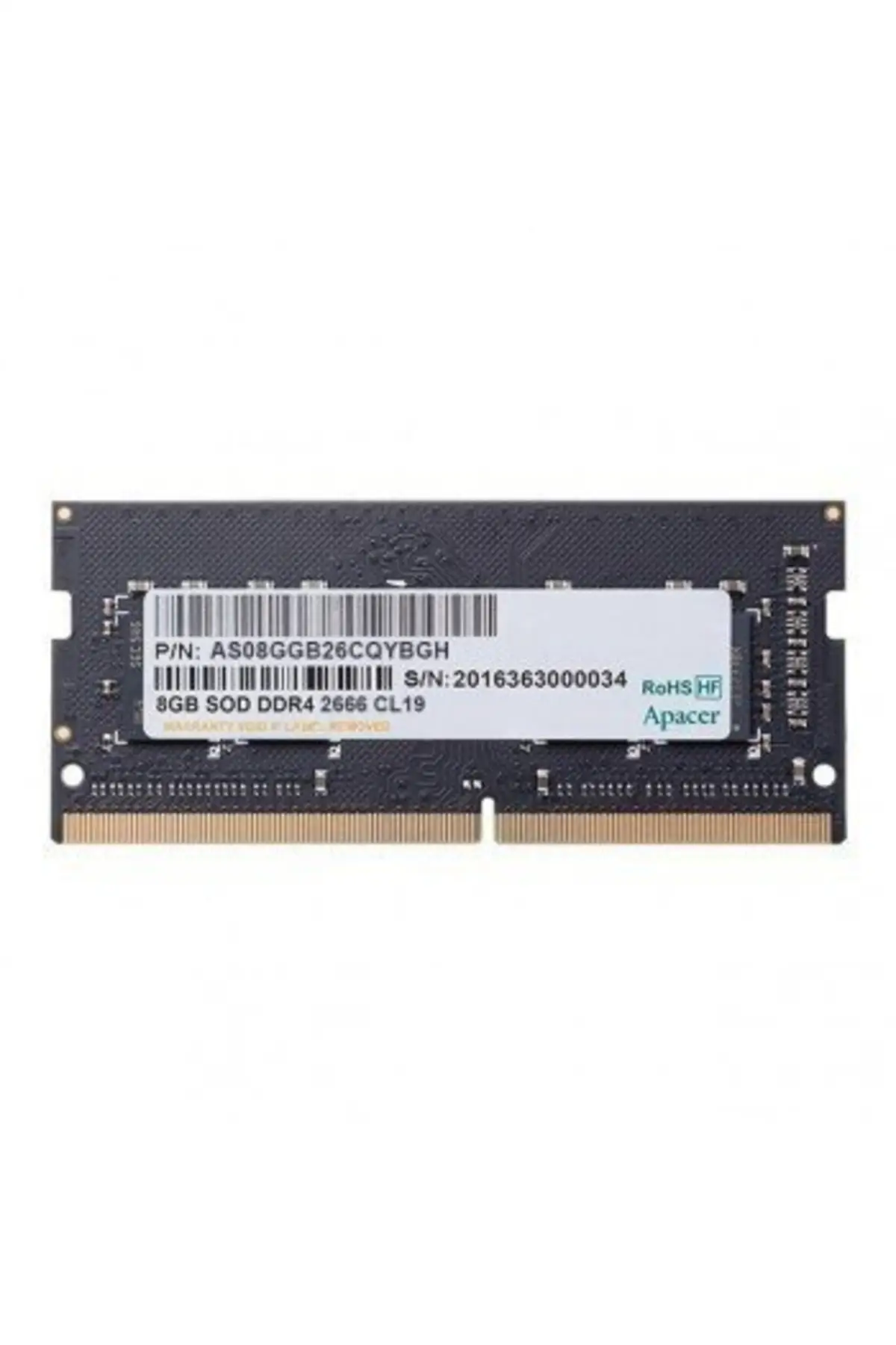 

8 ГБ Ddr4 2666 МГц Sodimm ОЗУ для ноутбука Es.08g2v.gnh
