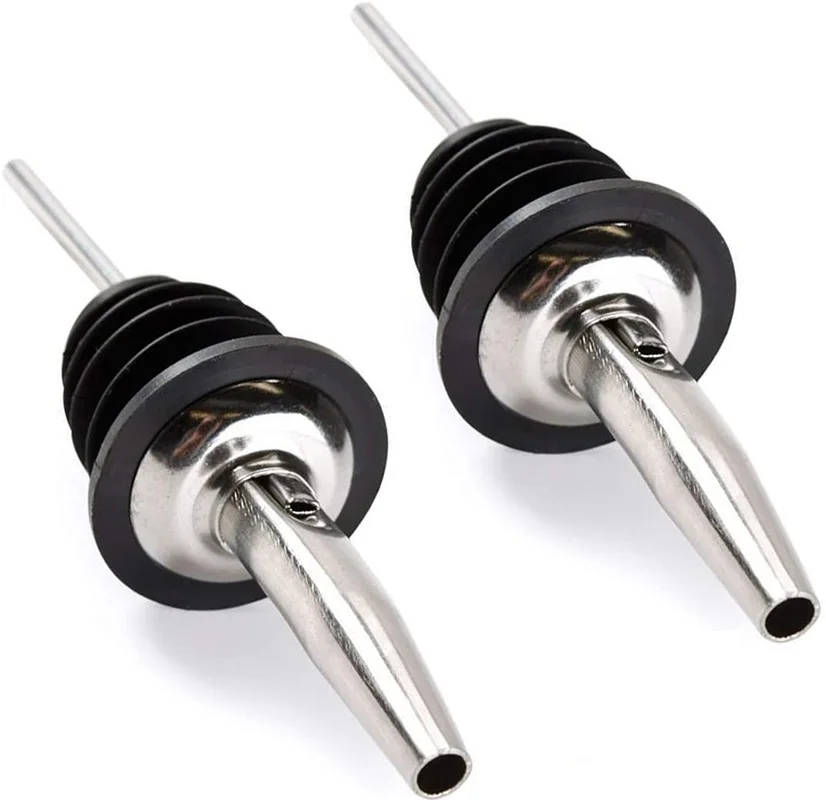 

1/2/3PCS Stainless Steel Drinks Wine Cocktail Pourer Dispenser Alcohol Quantitative Liquor Pouring Device Home Bar Accessories