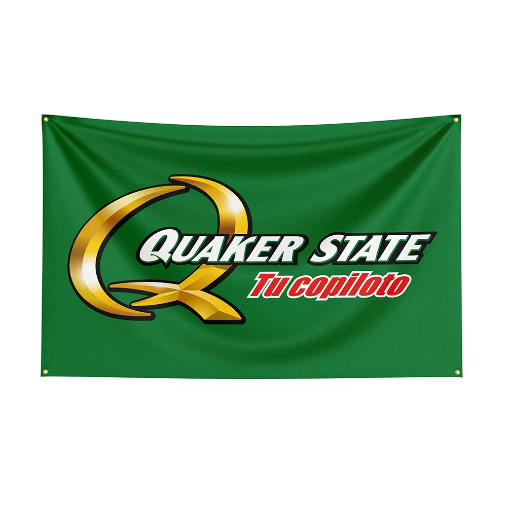 

3x5Ft Quakers Flag Polyester Printed Racing Car Banner For Decor