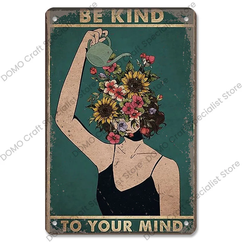 Винтажные металлические таблички с подсолнухами