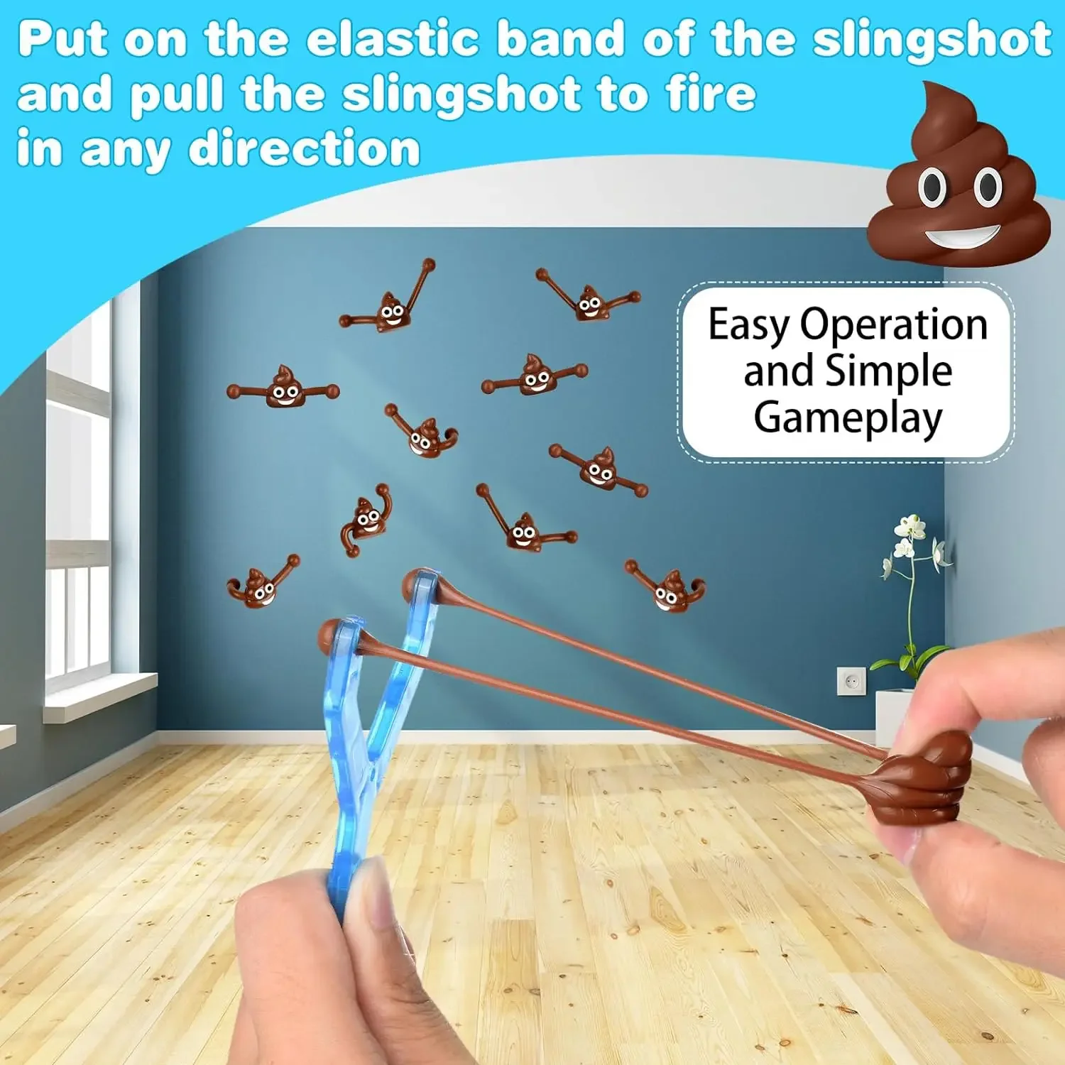 1/6/12 компл. забавные красочные игрушки для стрельбы поддельные какашки детей