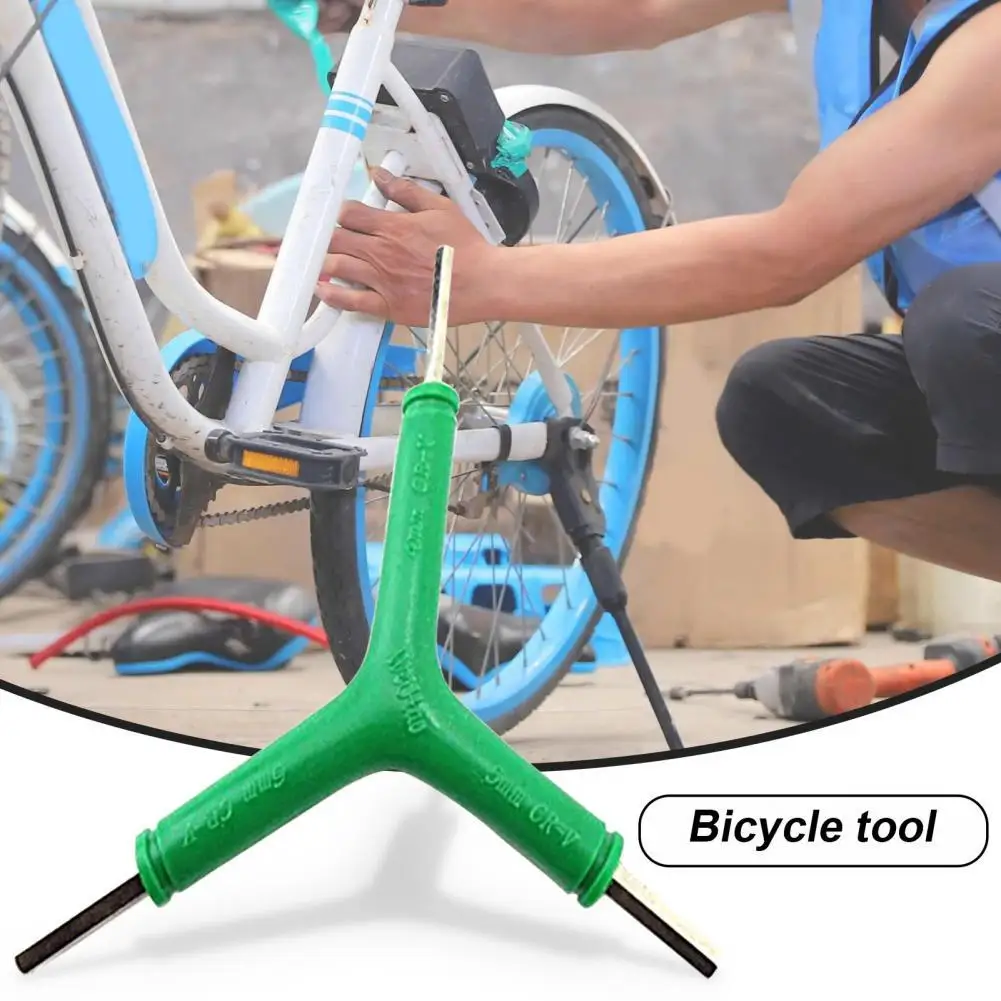 

Прочный шестигранный ключ без деформации из легированной стали для ремонта велосипедов Трехходовой шестигранный ключ инструменты для рем...