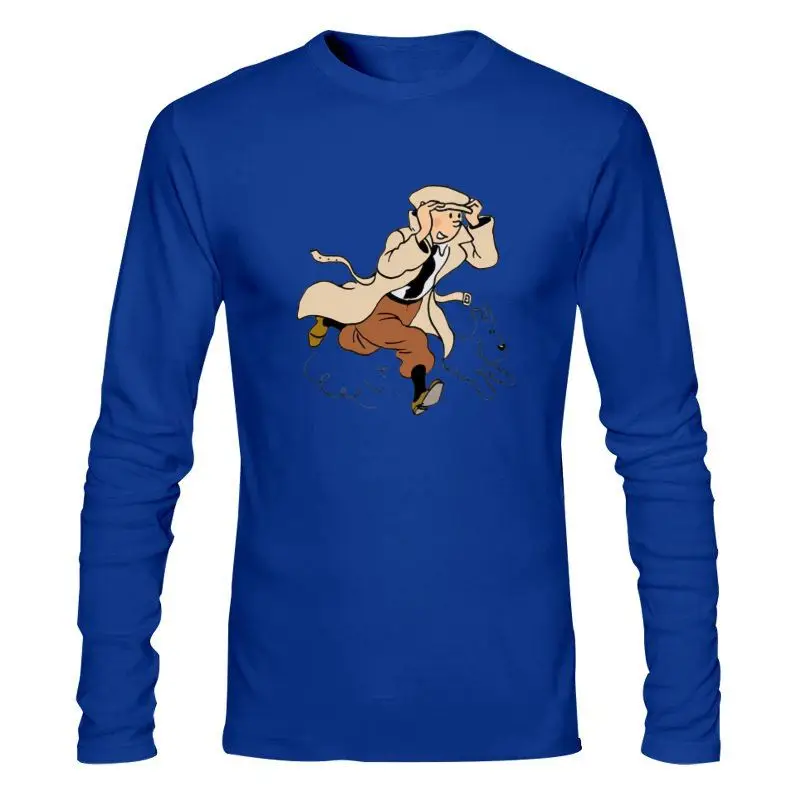 

Man Clothing New Tintin T Shirt Hip-Hop Tee Tshirt