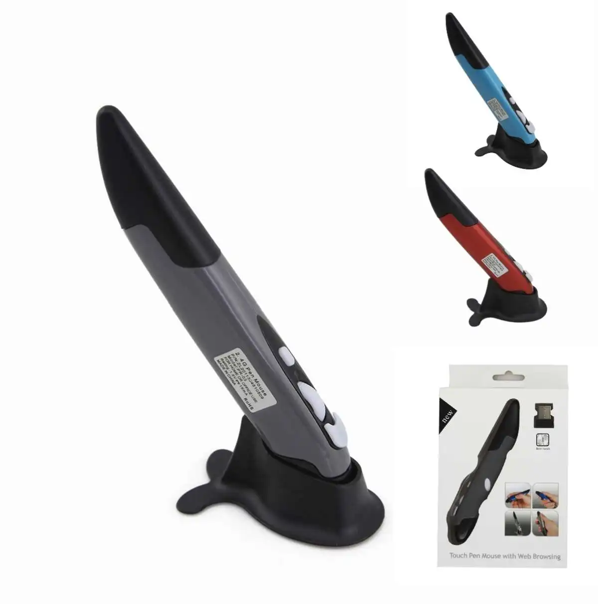 Usb Ergonomic Computer Mouse For Laptop Desktop Pc