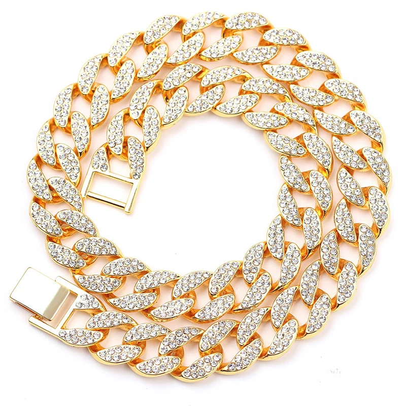 

Cuban Chain Neccklace Vintage Punk Stainless Steel Curv Link Sweater Chains Chocker Men and Women Hip Hop Fashion Jewelry Gift