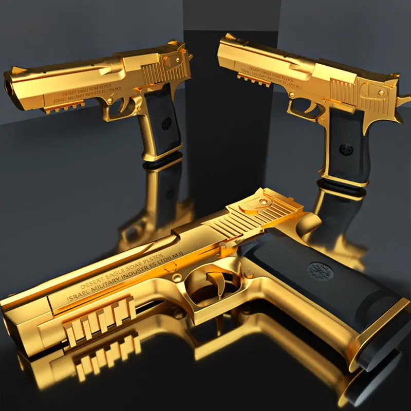 

Glock. M1911.P85. Desert Eagle Toy Gun Catapult Pistol Soft Bullet Airsoft Outdoor Sports CS Shooting Pistol Toy