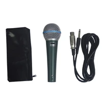 professional cardioid wired dynamic handheld microphone for karaoke stage studio super clear live vocal dynamic mic rotates