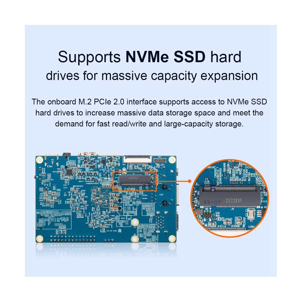 

Для Orange Pi 5 макетная плата RK3588S модуль PCIE 4 Гб памяти 8 ядер 64 бит программируемая материнская плата с радиатором