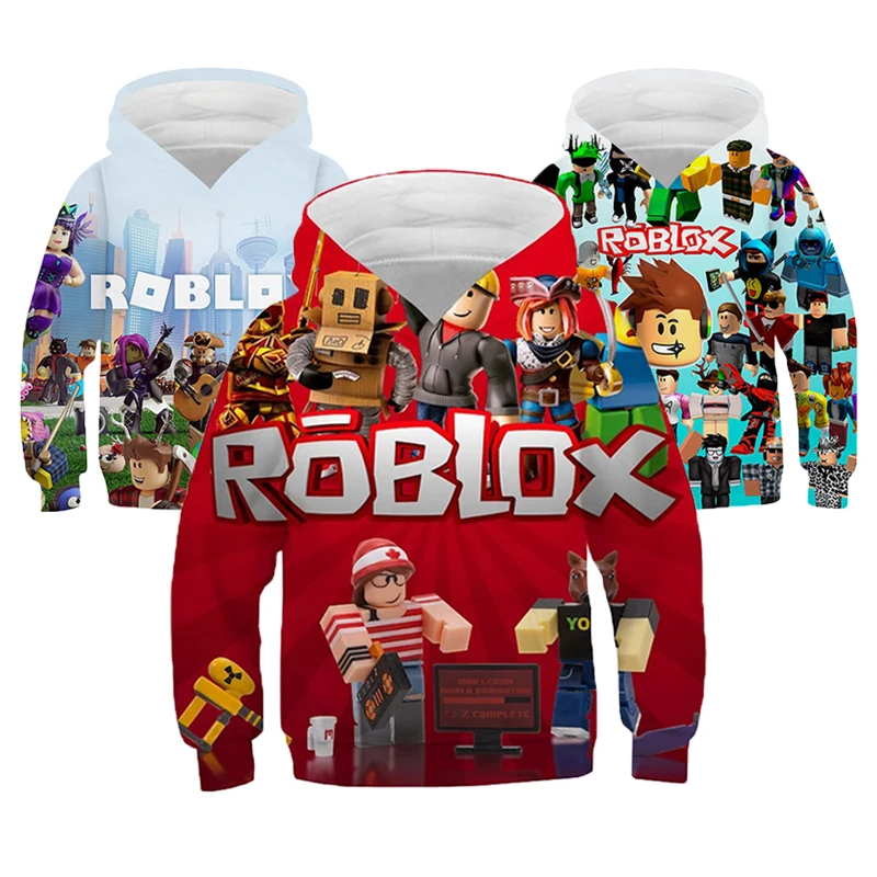 

New 3D Anime Hoody Children Hoodies Robloxing Hoodie Kids Girls Jogging Boys Cartoon Sweatshirt Top Kids Clothes 4T-14T Cheeky