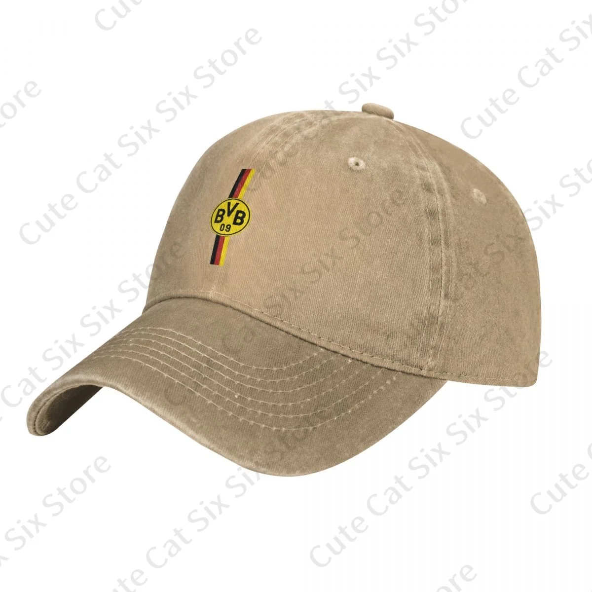 

Men and Woman's Vintage Borussia Dortmund Baseball Cowboy Hat Caps Adjustable Casual Cotton Sun Hats Unisex Visor Hats