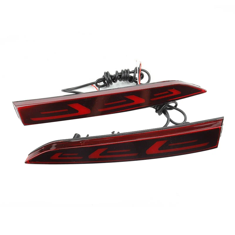 

for Accent 2017-2019 LED Rear Bumper Reflector Brake Light Fog Light Lamp Indicator Lights Taillights