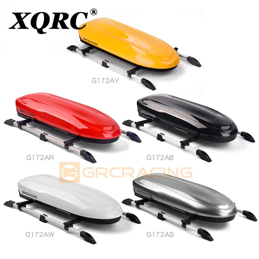 

GRC 1/10 Roof Box Luggage Rack For 1:10 RC Tracked Vehicle Axial SCX10 90046 Traxxas TRX4 TRX6 Simulation Climbing Car Retrofit