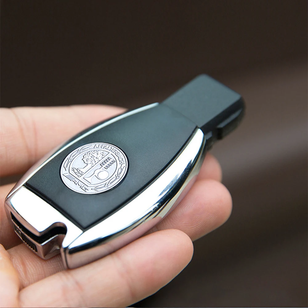 3D Auto AMG Badge Remote Key Cover Shell Refit Sticker для Mercedes Benz GLE GLB W168 W177 W176 Smart Fortwo W203 W202 GLA