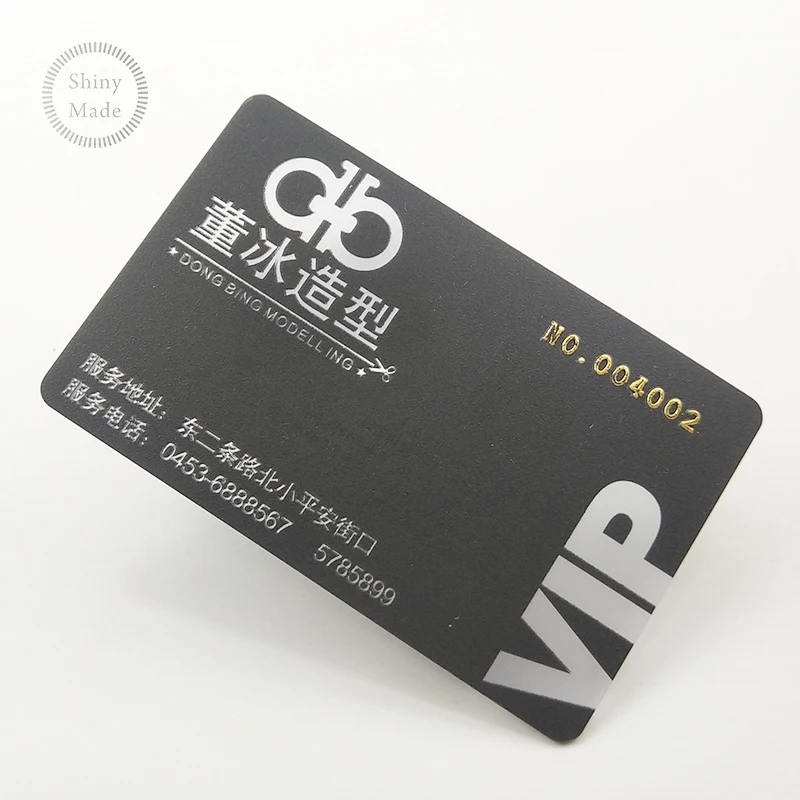 Custom making machine transparent business card PVC business card cd with plastic sleeve