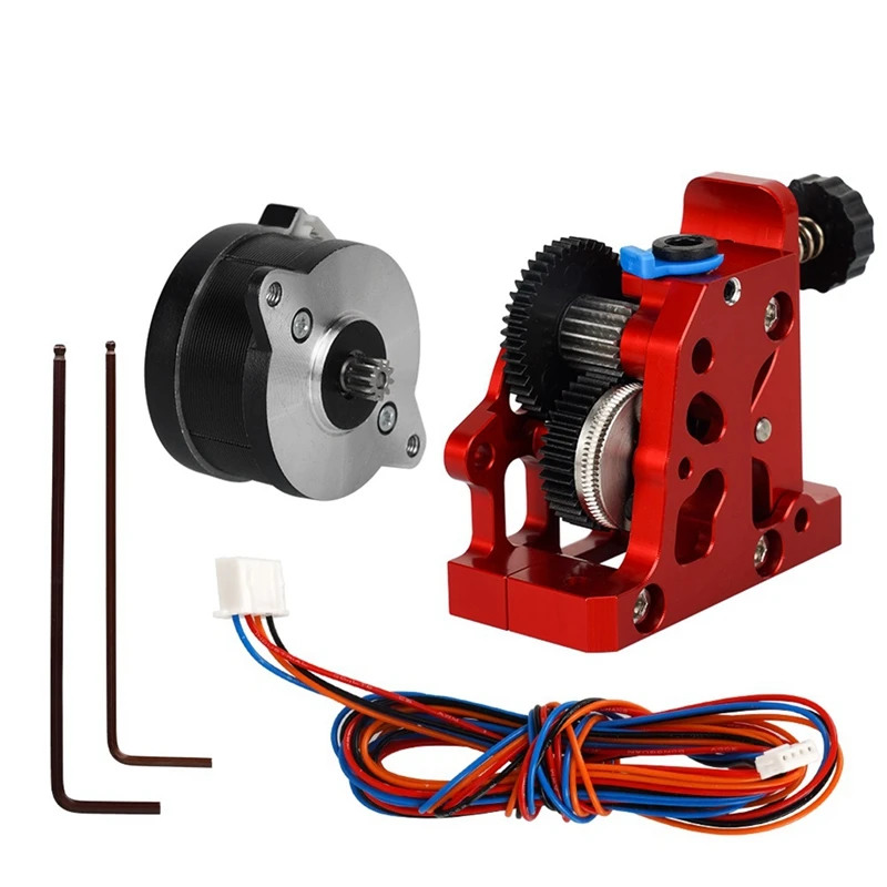 Для CR10 Ender 3 CR6 VORON HGX LITE Экструдер с двойной шестерней редуктор из твердой стали