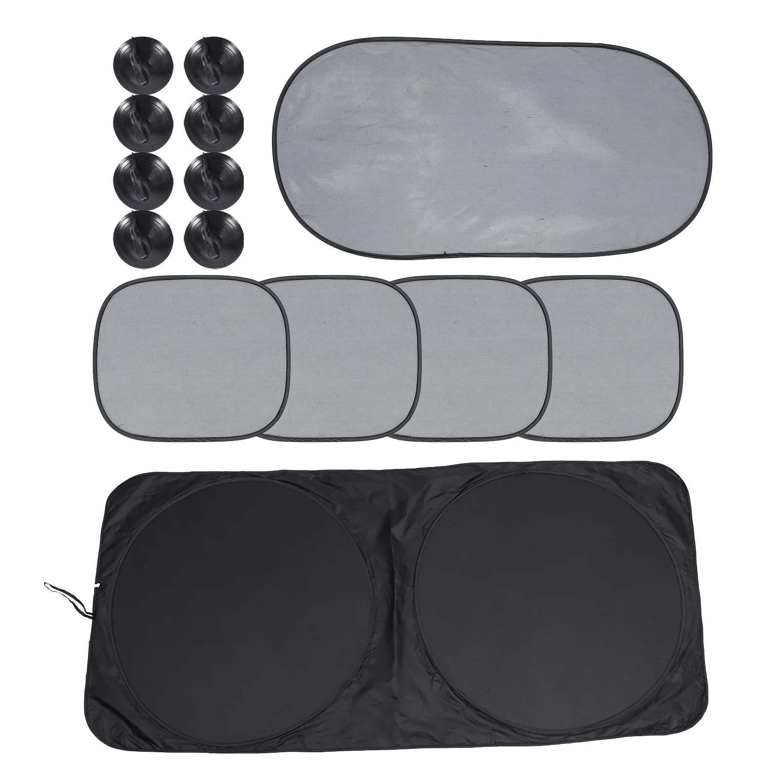 

Blinds Privacy Sunshades Car Side Heat Protection Block Devices Auto Window Nylon Mesh Curtain Mosquito- Cover Anti