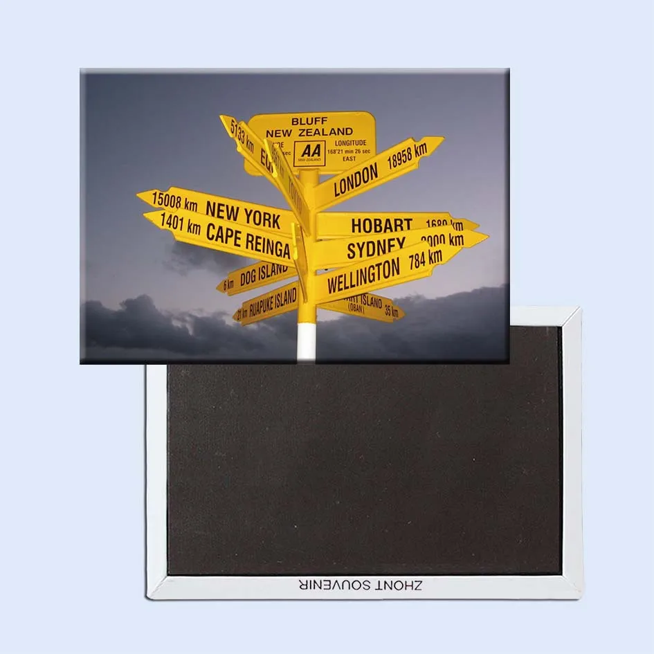 

Ящик для инструментов, магниты на холодильник 21027, сувениры Bluff из Новой Зеландии, прямоугольные магниты на холодильник