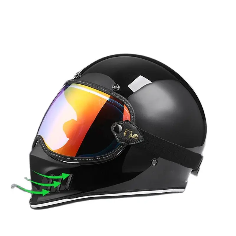 

Профессиональный защитный гоночный мотоциклетный шлем, закрытый шлем для езды по пересеченной местности, каска, одобрен