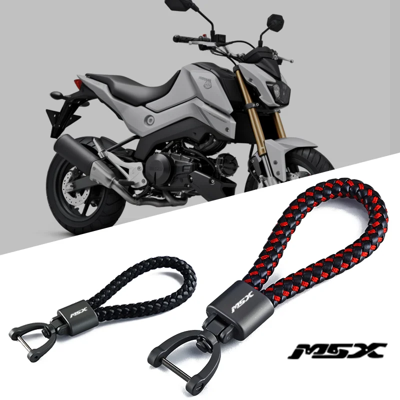 

For Honda Grom125 MSX125 MSX125SF Grom 125 MSX 125 125SF 2013-2022 2023 New Motorcycle Keychain Keyring Key Chains Lanyard Chain