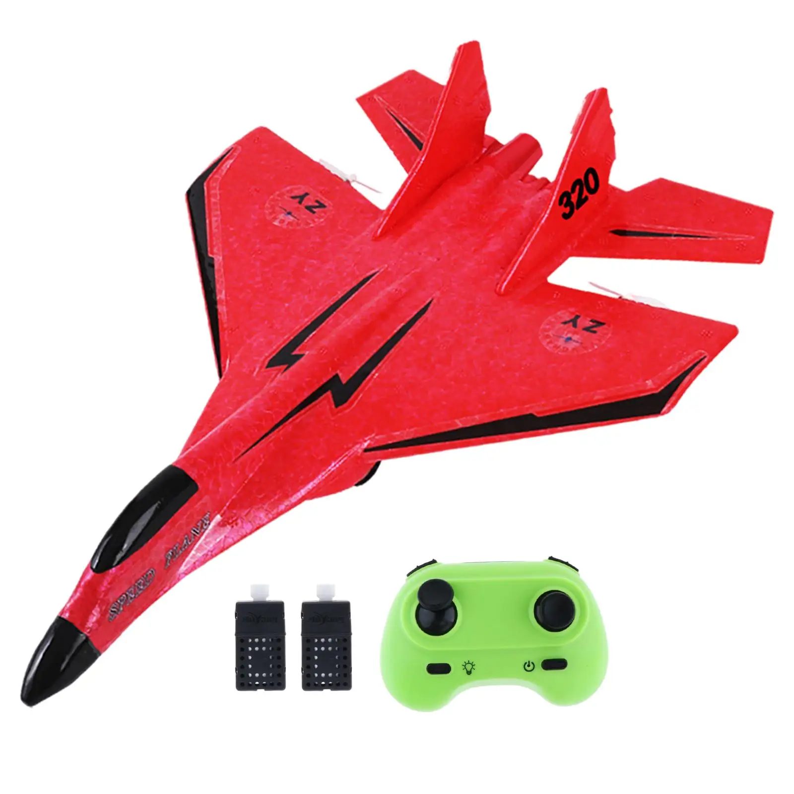 

2 CH RC 2.4G Gift Portable Easy to Fly Glider Remote Control Airplane RC Aircraft Jet for Adults Beginner