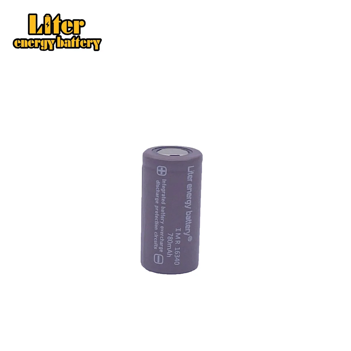 Liter energy battery 2pcs RCR 123 16340 780mAh 3.7V Li-ion Rechargeable Battery Lithium Batteries