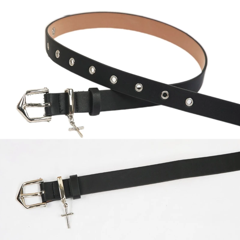 

M2EA Casual Pin Buckle Belt Women Waist Belt Vintage Buckle Waist Belt for Teenager Girls Female Dress Decorative Belt
