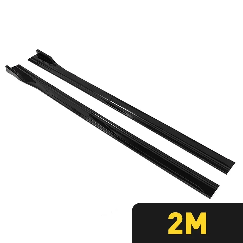 

Универсальный 8 шт., 2 м/2,18 м, удлинитель боковой юбки, рокерная пластина, разделитель губ, бампер для BMW Mercedes-Benz Toyota Audi Nissan Honda