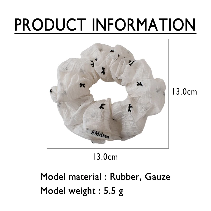 Корейский новый тренд сетчатая ткань с бантом высокоэластичная веревка для