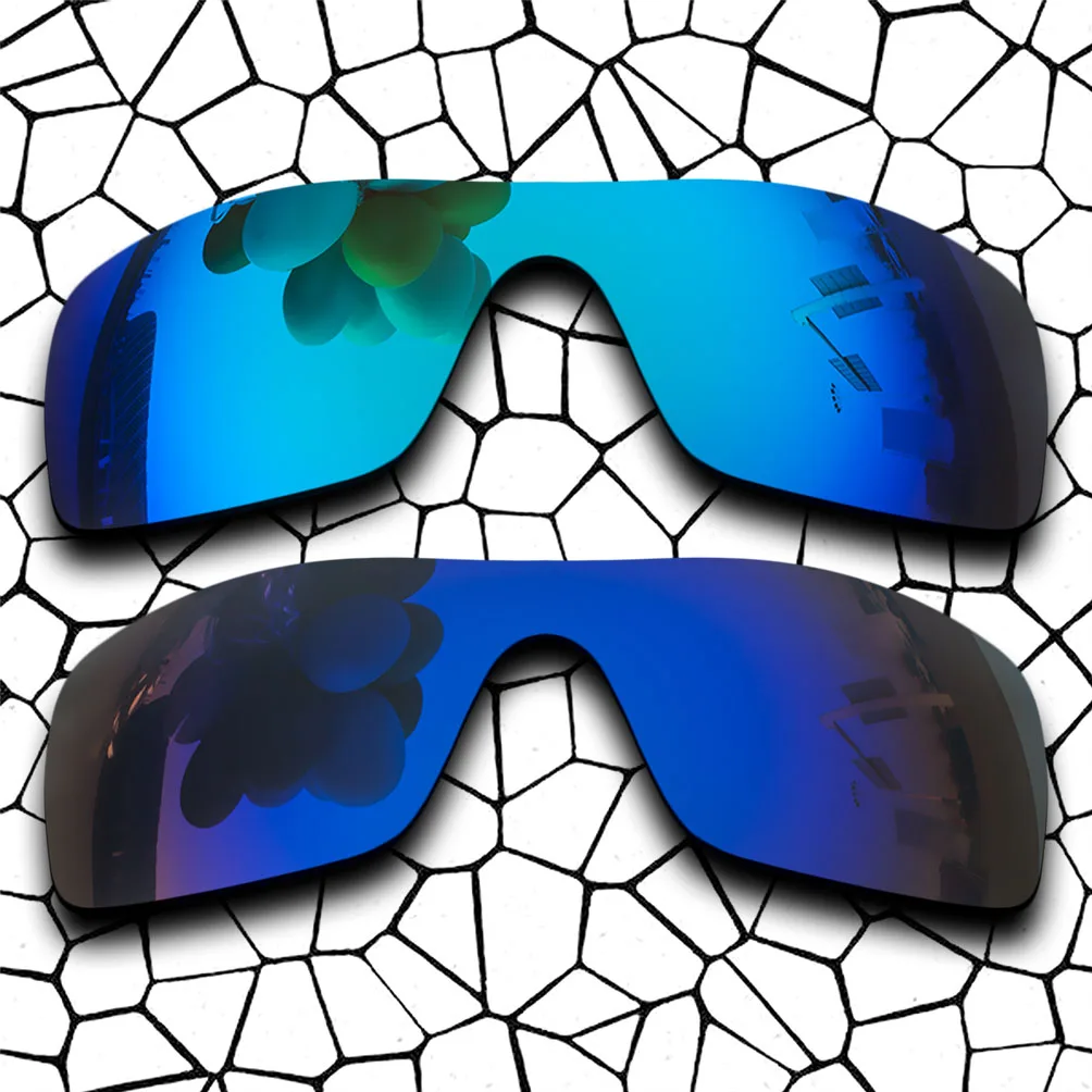 Сменные линзы небесно-голубого и темно-синего цвета из 2 предметов для