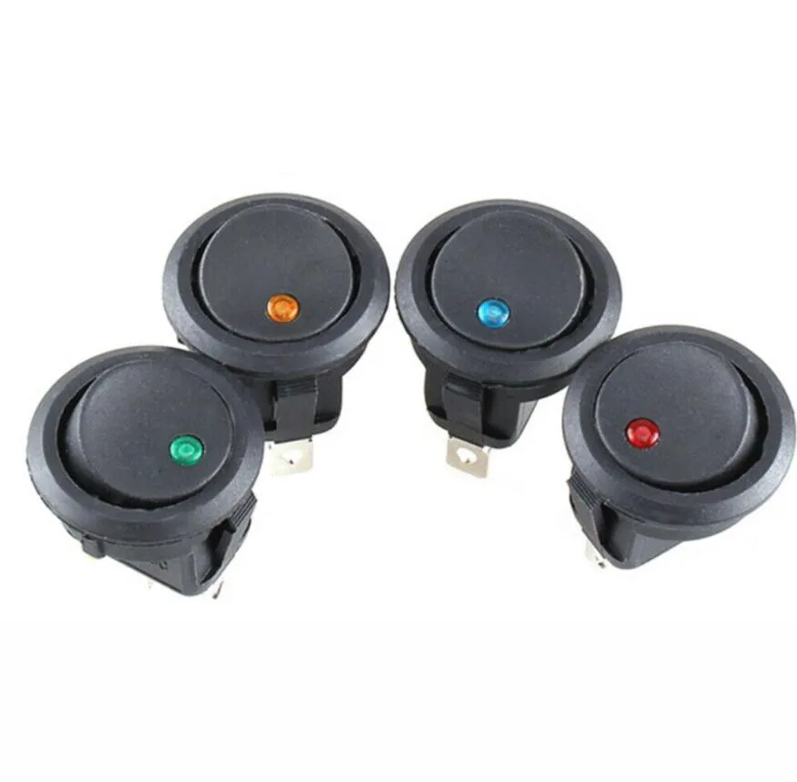 1 шт. 20A 12 В 220 клавишный выключатель стандартная точка для автомобиля лодки