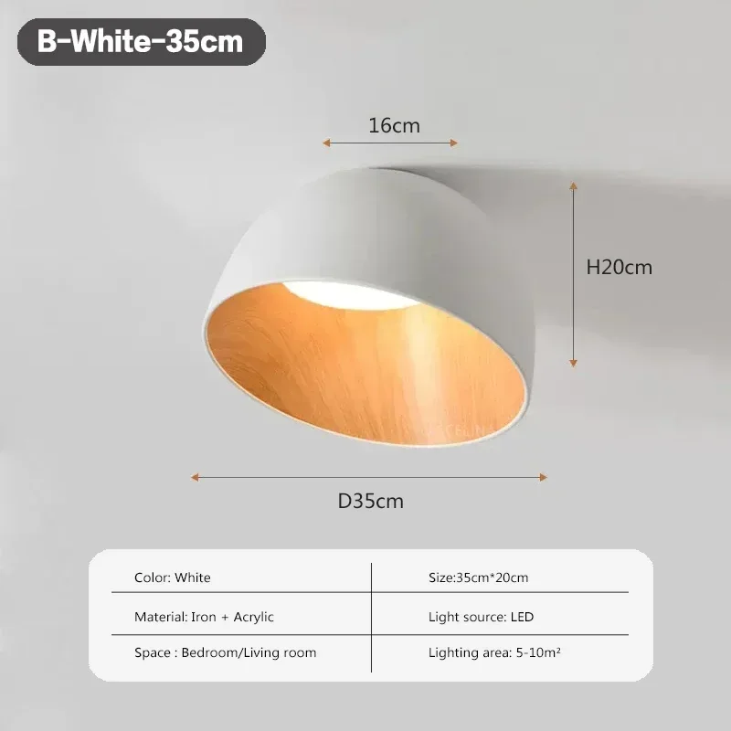 

Потолочный светильник SHIYAN белый/черный