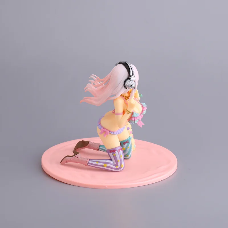 Японские популярные купальники Super Sonico сексуальный купальник-бикини макарун ПВХ