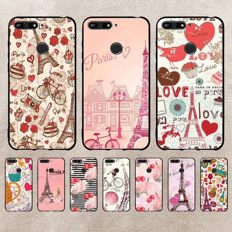 

I Love Paris Phone Case For Xiaomi 11 10 12Spro A2 A2lite A1 9 9SE 8Lite 8explorer F1 Poco 12S Ultra Cove