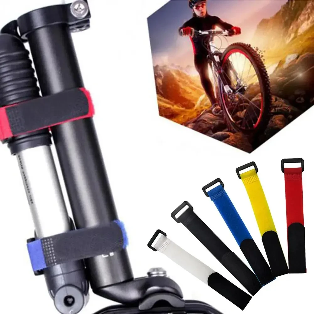 Черные нейлоновые кабельные стяжки 10 шт. самоклеящиеся многофункциональные