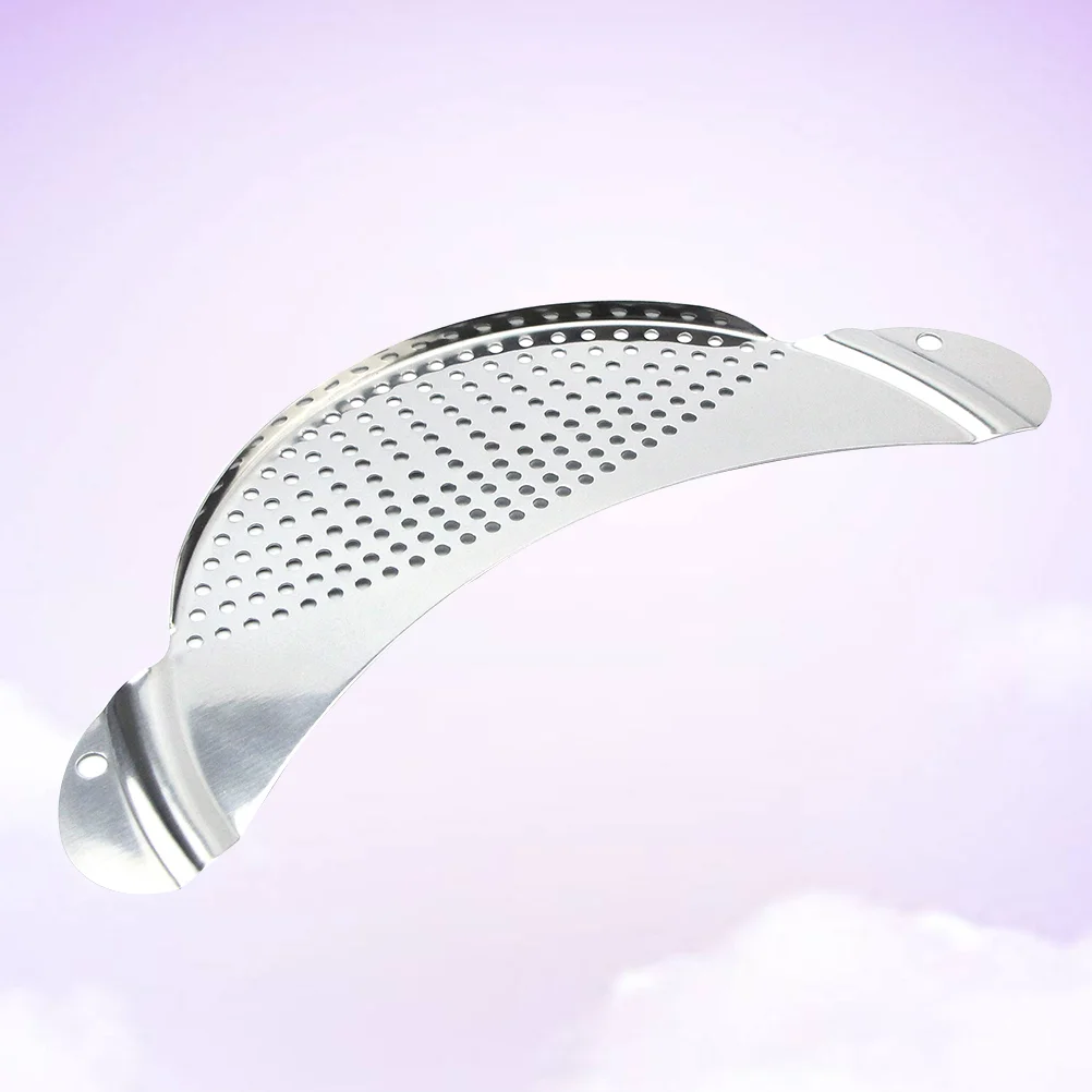 

Strainer Snap Steel Metal Pan Pasta Stainless Colander Stainer Pot N Strain Spaghetti Fry Drainer Fruit Washing