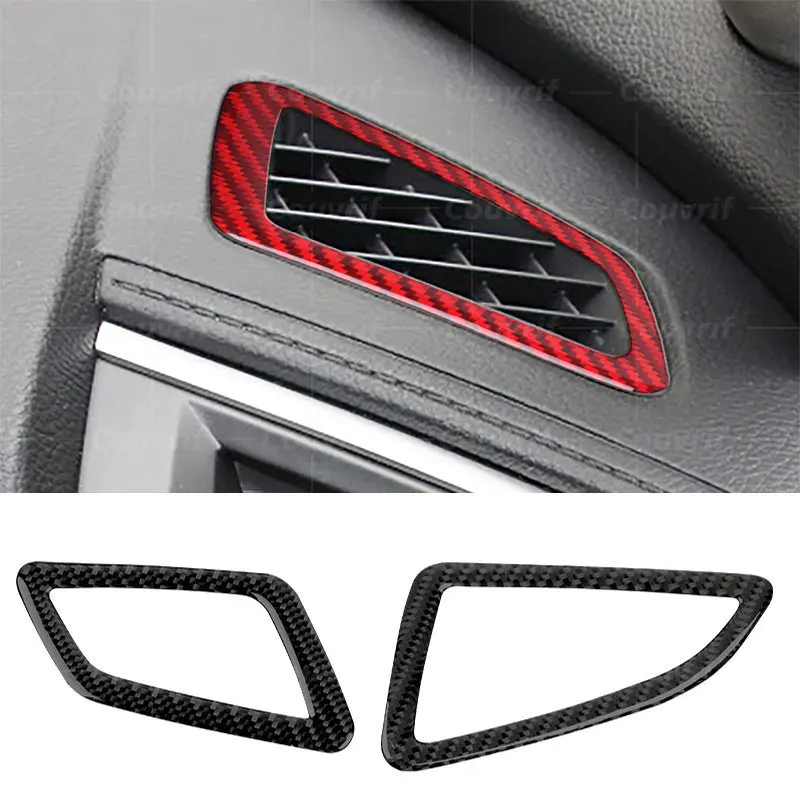 

Interior Carbon Fiber Cover Side Air Conditioning Vent Outlet Cover Trim Stickers For Honda Civic 10th FC 2016-2021 Accessories