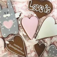 1 pc abs cookie mold bear rabbit pig shape hug love heart baking mould envelope 3d cake decorating tools bakeware