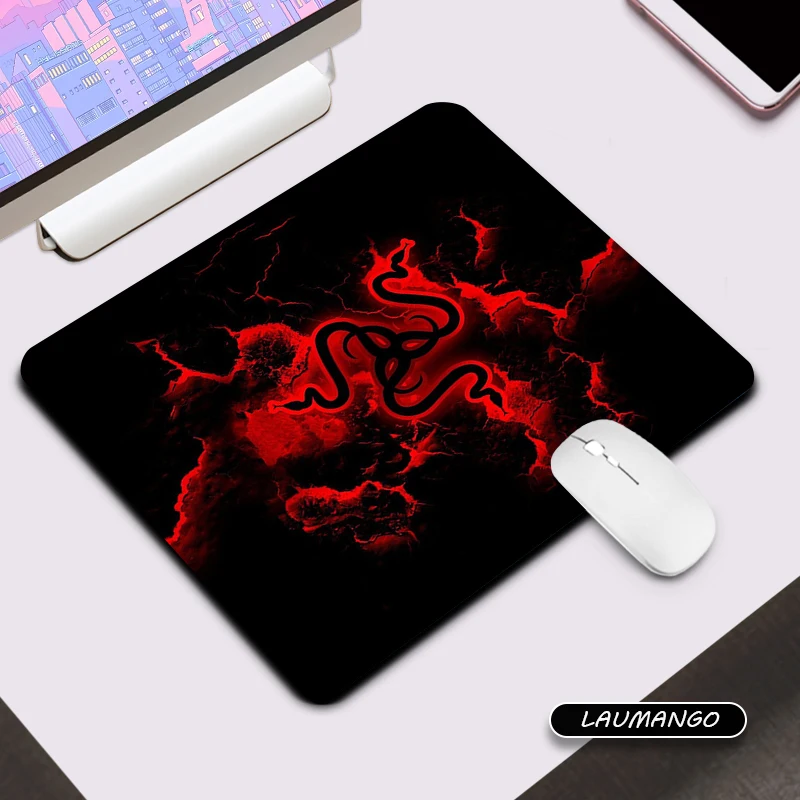 Razer Gaming Mouse Pad Small Xxl Mause Mat Pc Gamer Large Accessories Anime Keyboard Mousepad Desk Extended Cabinet Mats Carpet