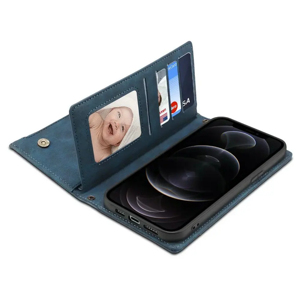 Fashion Zipper For Oneplus 10 Pro Nord Ce Leather Case One Plus Wallet Book Holder Full Cover For Oneplus Nord N20 N200 5g Bags