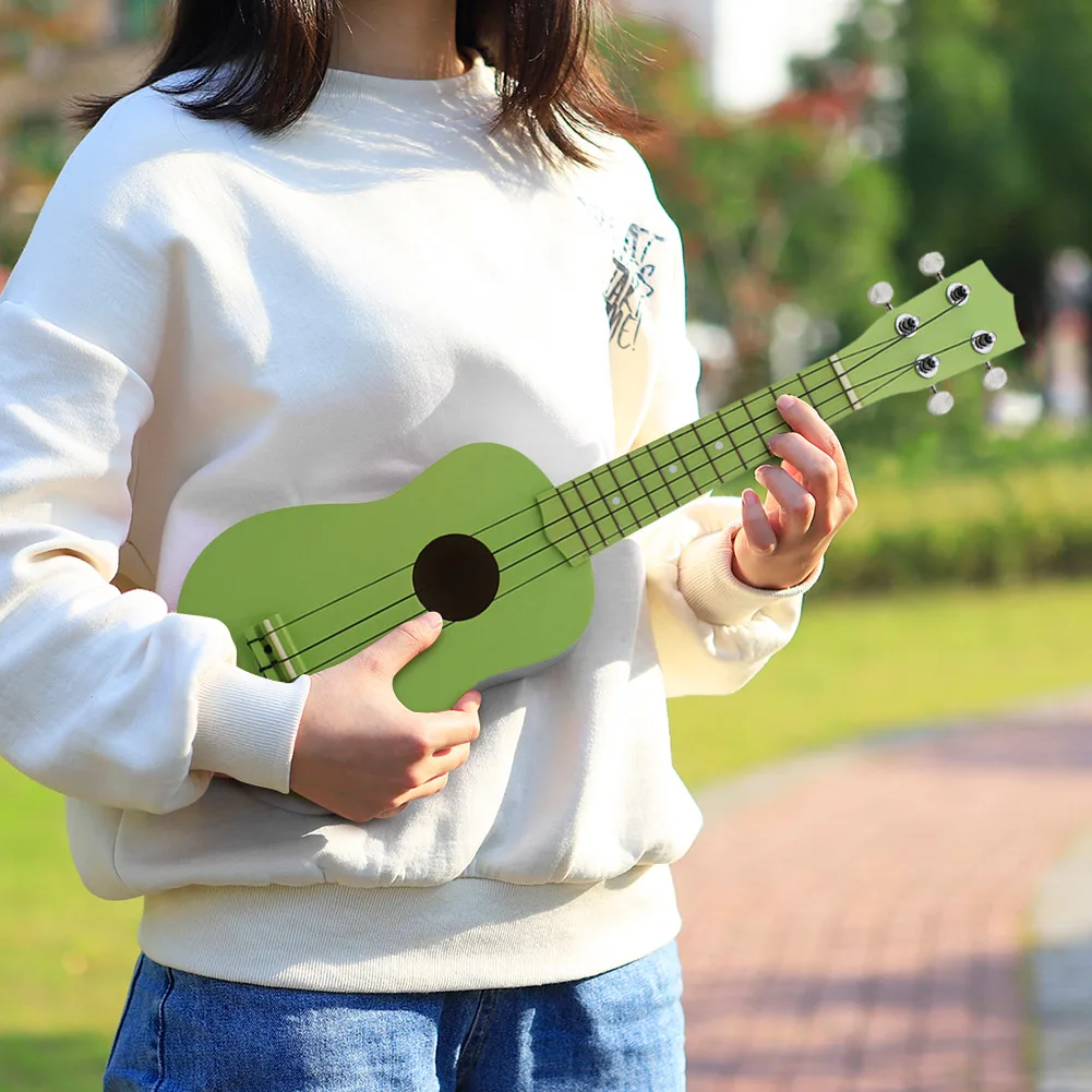 Укулеле сопрано из липы 21 дюйм гитара палисандра 4 струны бас-гитара подарок для