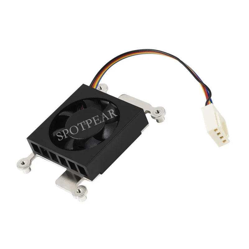 Кулер для компьютера Raspberry Pi 4 CM4 3007 с низким уровнем шума 5 В/12 В PWM регулируемый -