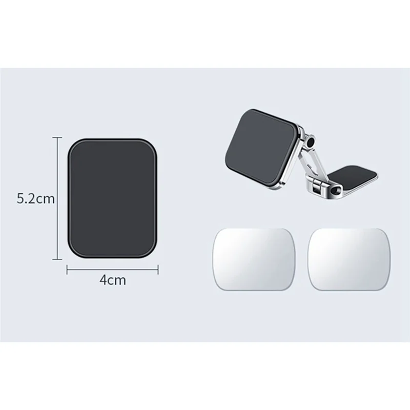 360 ° Вращающийся складной магнитный автомобильный держатель для телефона