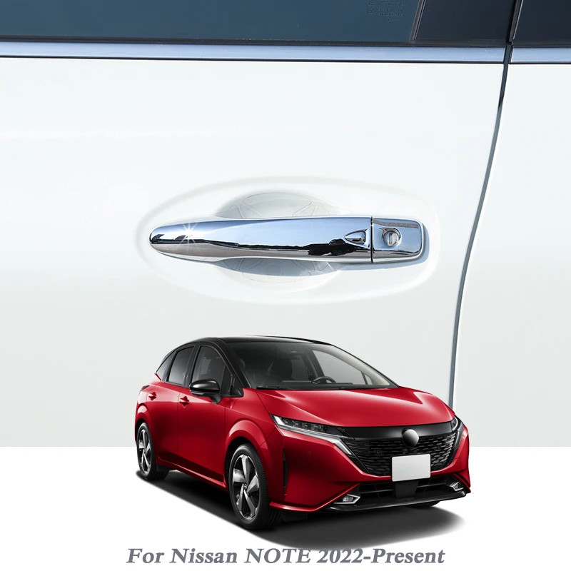 

8 шт., декоративные блестки для дверных ручек Nissan NOTE 2022