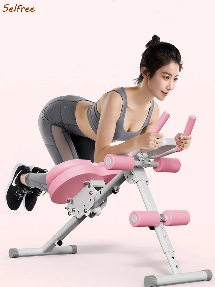 Selfree Home Abdominal Rolling Machine Sit-ups Pull Rope Exercise Abdominal Trainer Beautiful Waist And Hip Lift Equipment 2022