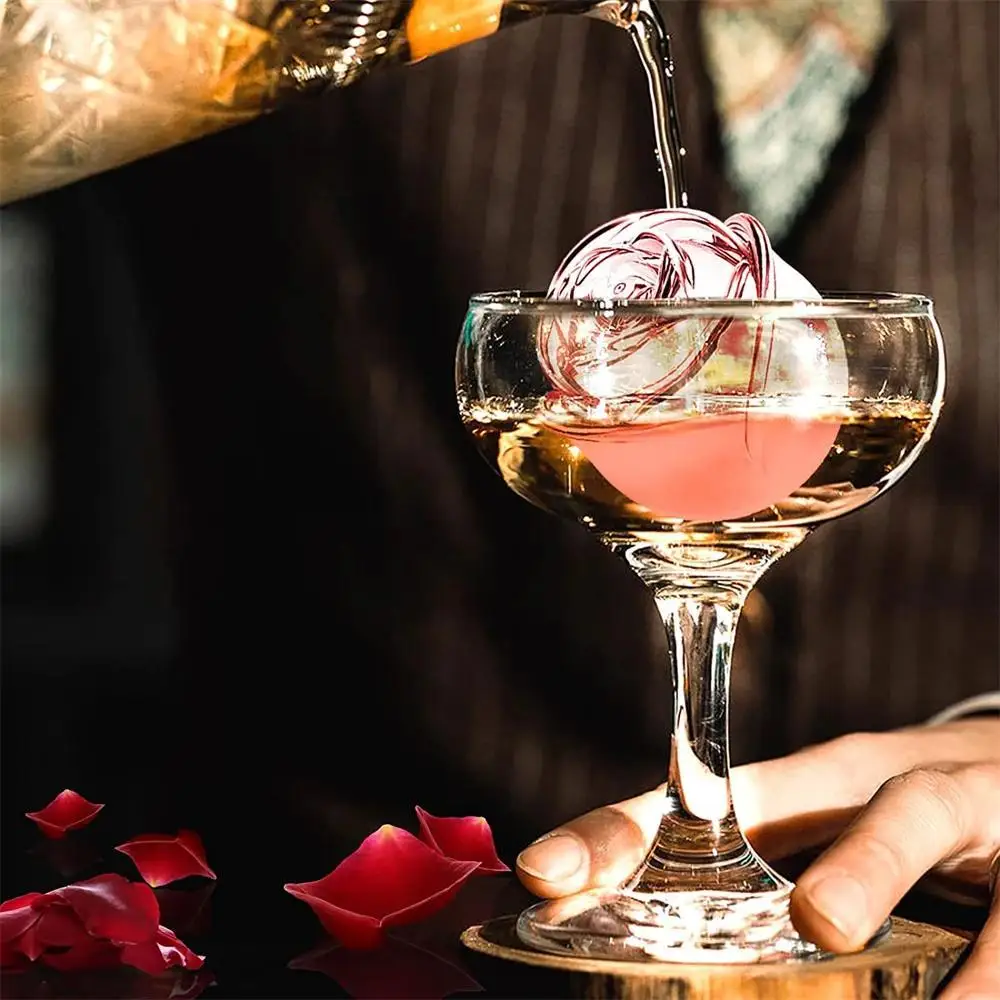 1 Шт. Силиконовая Форма Для Льда В Форме Розы Многофункциональная Шоколада Пудинг