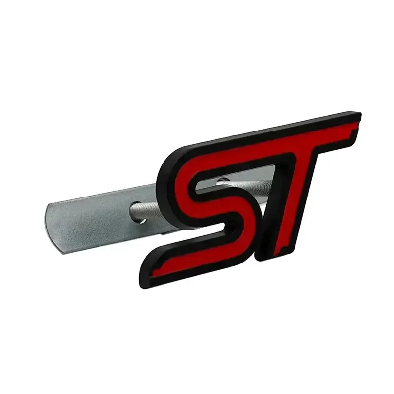 

3D металлические буквы ST логотип автомобиля передняя решетка эмблема значок наклейки для Ford Focus Edge Explorer Mondeo Fiesta Escape аксессуары
