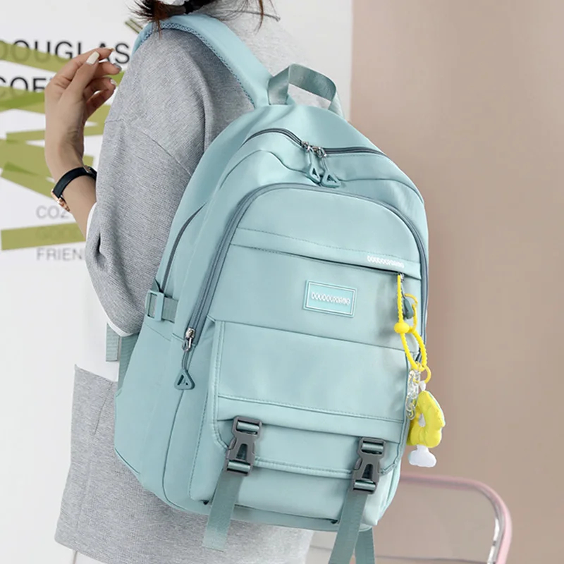 Большой водонепроницаемый нейлоновый дорожный рюкзак EST, школьный ранец на плечо для улицы, школьный портфель для девочек-подростков, Повсе...