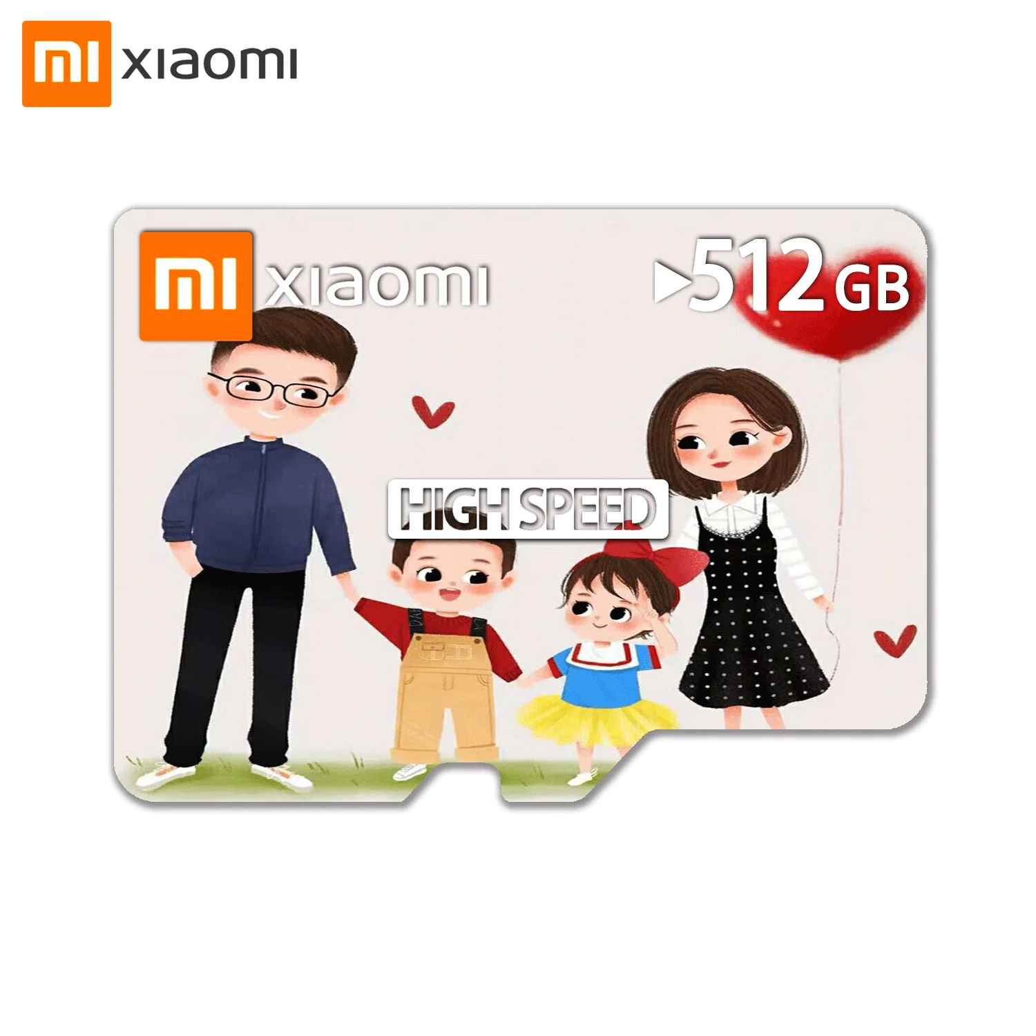 

Xiaomi мультяшная карта памяти Micro SD 128 ГБ 256 ГБ 512 ГБ 1 ТБ SD-карта SD/TF флэш-карта 128 256 512 ГБ 1 ТБ карта памяти для телефона