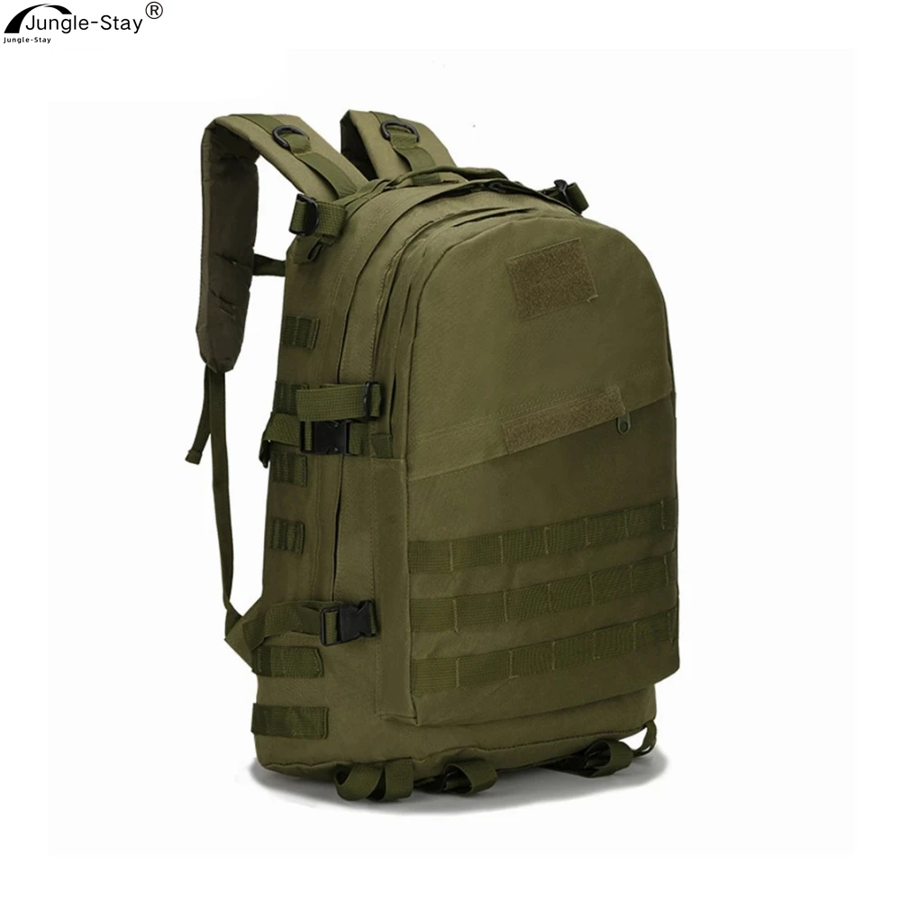 

Comfortable 40L 3D Molle Tactical Military Backpack Bionic Camo Hunting Fishing Bag Waterproof Outdoor Sports Climbing Backsack